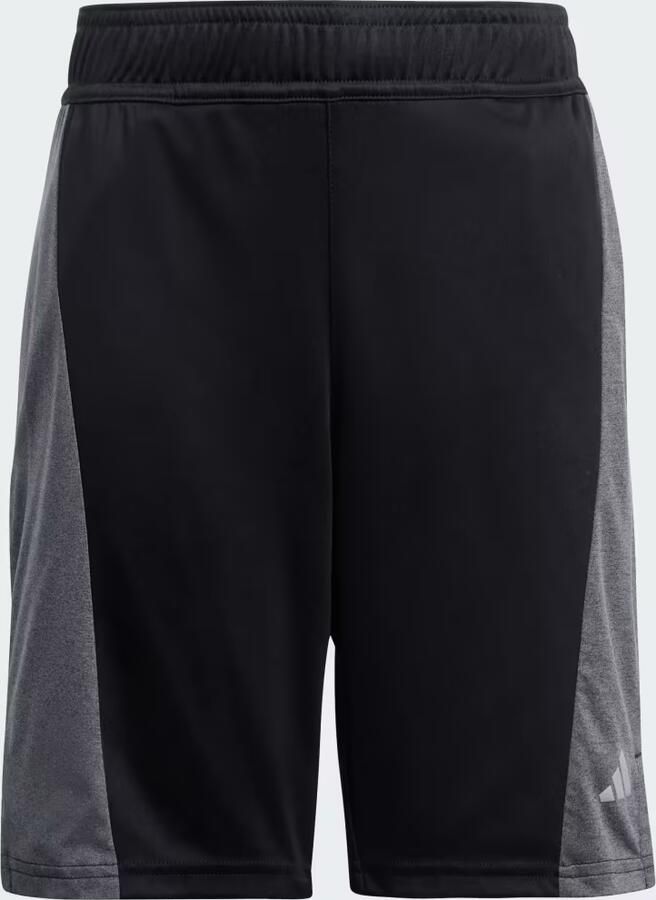 Adidas Training AEROREADY Heather Short Kids Zwart- Zwart - Foto 5