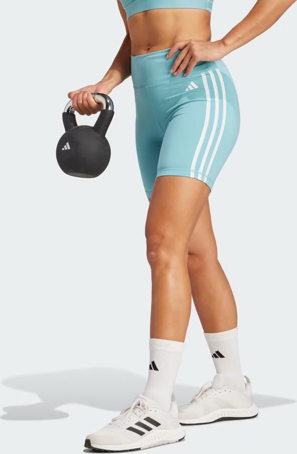 Adidas Performance Short Training essentials 3-strepen HIGHWAISTED kort (1-delig) - Foto 1