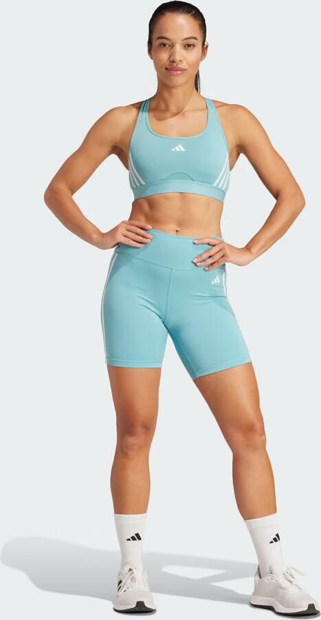 Adidas Performance Short Training essentials 3-strepen HIGHWAISTED kort (1-delig) - Foto 6