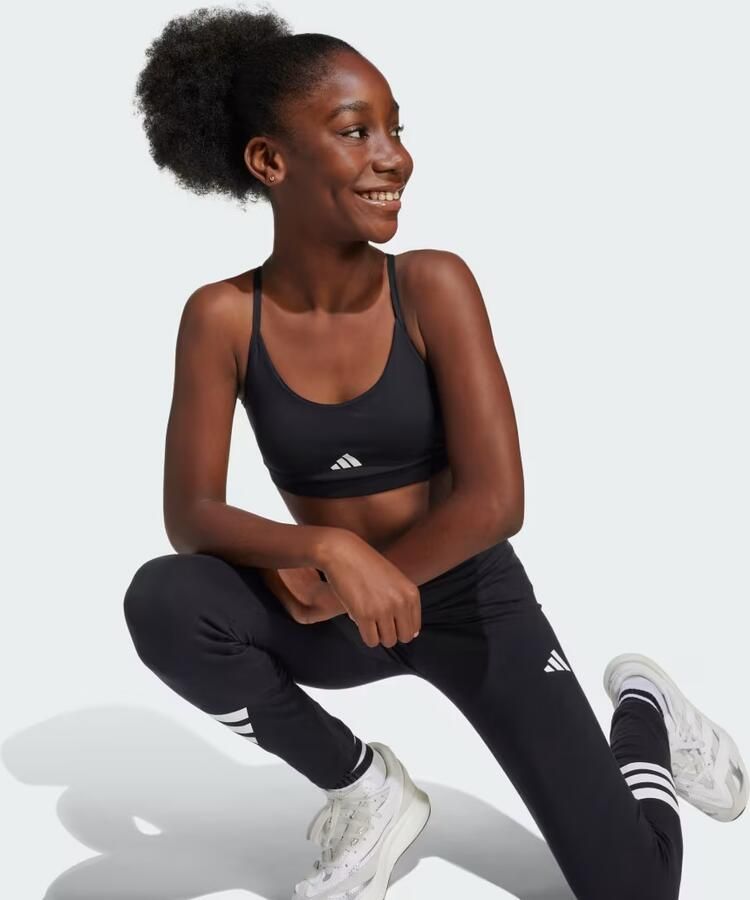 Adidas Training Essentials Medium Support Beha Kids - Foto 3