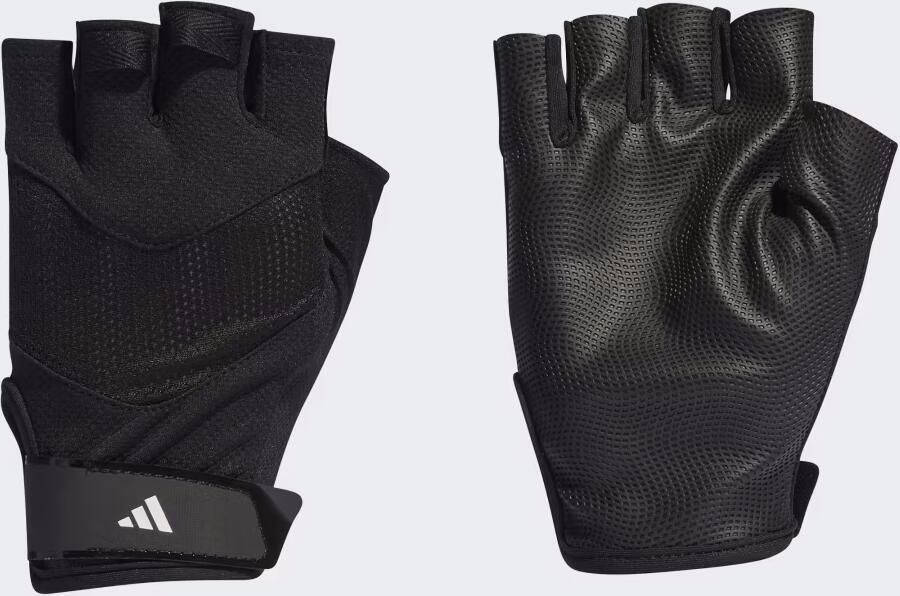 ADIDAS SPORTSWEAR Vingerloze handschoenen met labeldetail model 'TRAINING' - Foto 3