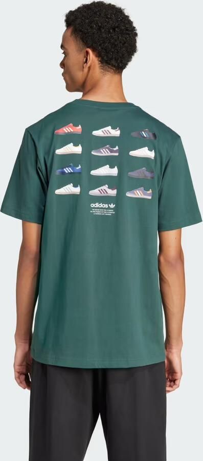 Adidas Originals Sportieve Groene T-shirt met korte mouwen Green Heren - Foto 5