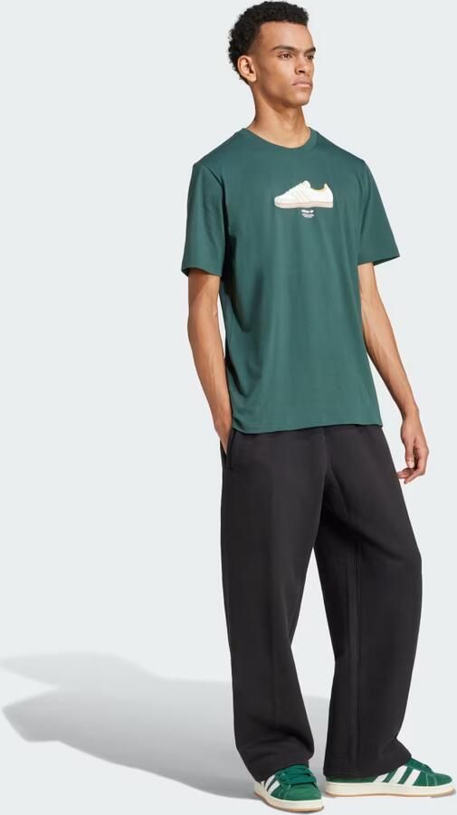 Adidas Originals Sportieve Groene T-shirt met korte mouwen Green Heren - Foto 4