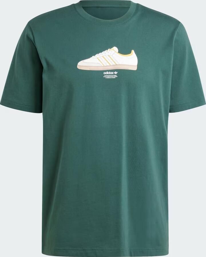 Adidas Originals Sportieve Groene T-shirt met korte mouwen Green Heren - Foto 3