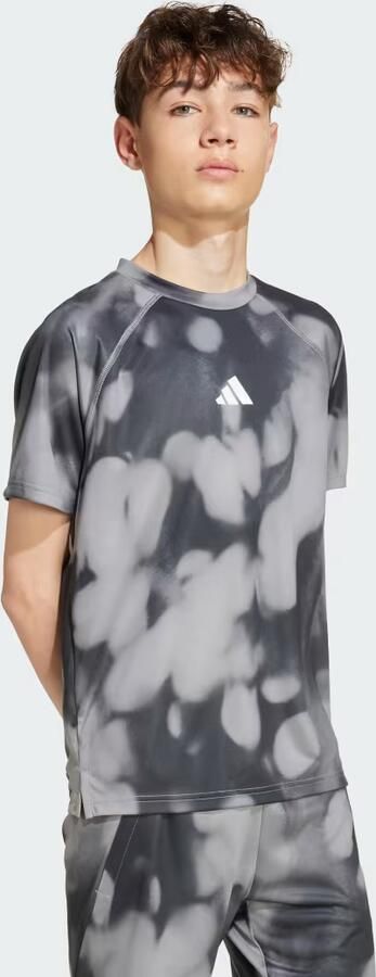 Adidas Training T-shirt met Allover Graphic