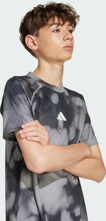 Adidas Training T-shirt met Allover Graphic - Foto 5
