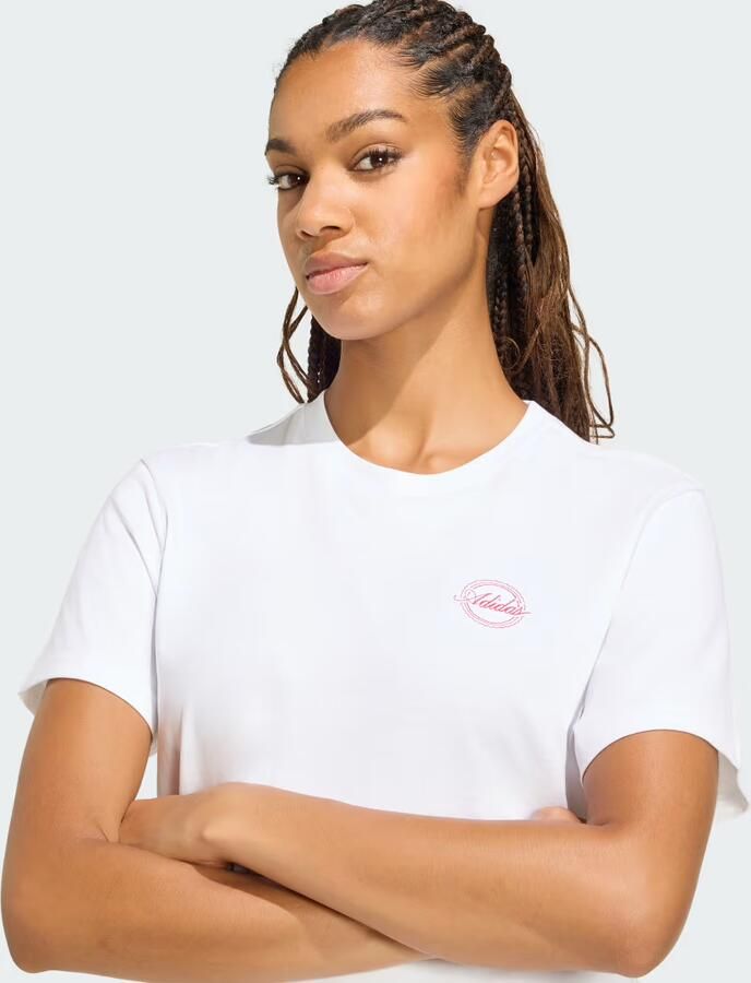 Adidas TRAVEL LOOSE GRAPHIC T-SHIRT - Foto 2