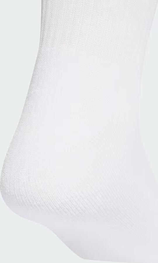 Adidas Originals 6 PACK Trefoil Cushion Crew Socks Unisex Sokken wit Maat 43-45 Kleding - Foto 5