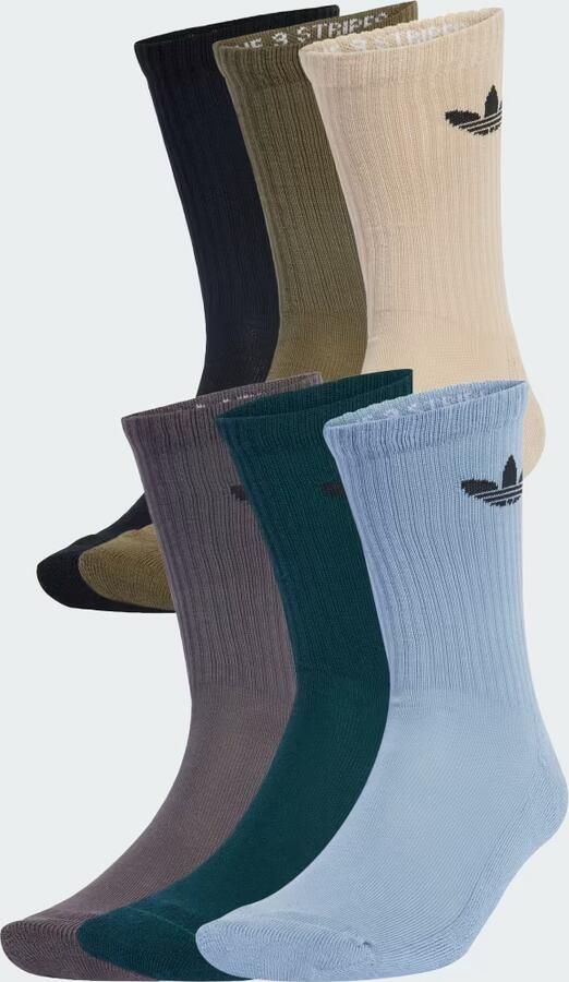 Adidas Originals Sokken met labelprint in een set van 6 paar - Foto 3