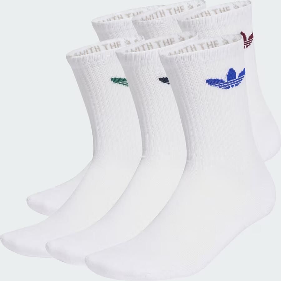 Adidas Trefoil Cushion Sokken 6 Paar