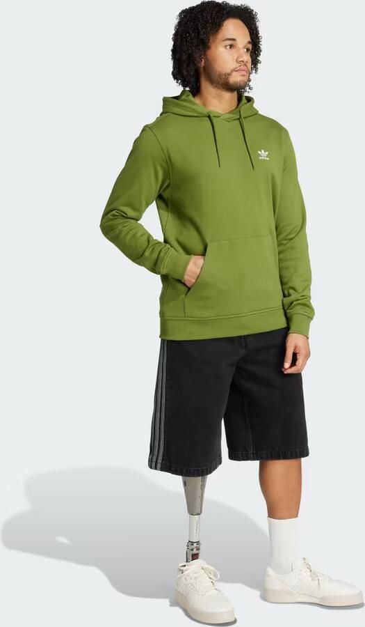 Adidas Trefoil Essentials Hoodie French Terry - Foto 5