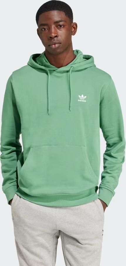 Adidas Trefoil Essentials Hoodie Groen- Heren Groen