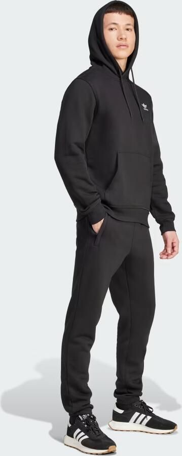 Adidas Originals Trefoil Essentials Hoodie men Hoodies & Sweaters zwart Maat L Kleding - Foto 6