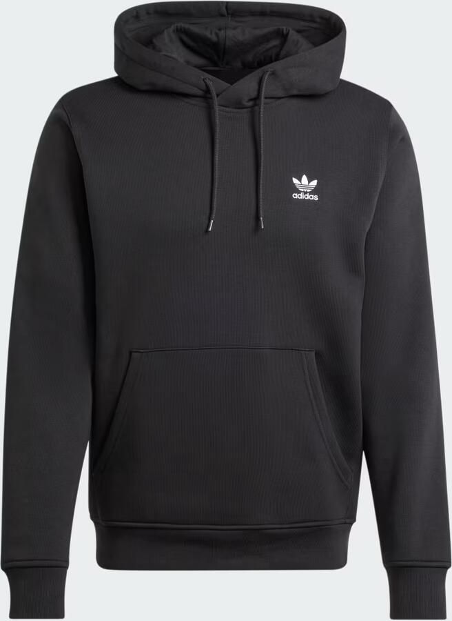 Adidas Originals Trefoil Essentials Hoodie men Hoodies & Sweaters zwart Maat L Kleding - Foto 3