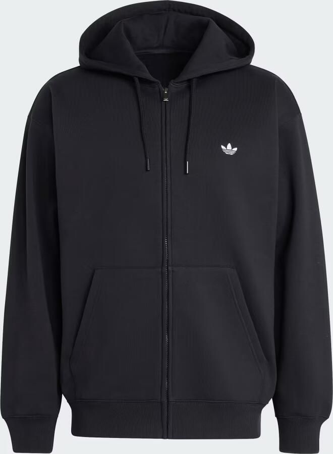 Adidas TREFOIL ESSENTIALS LOOSE HOODIE MET LANGE RITSSLUITING - Foto 4