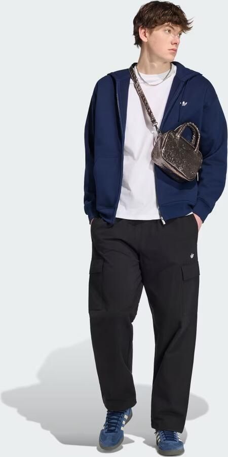 Adidas TREFOIL ESSENTIALS LOOSE HOODIE MET LANGE RITSSLUITING - Foto 5