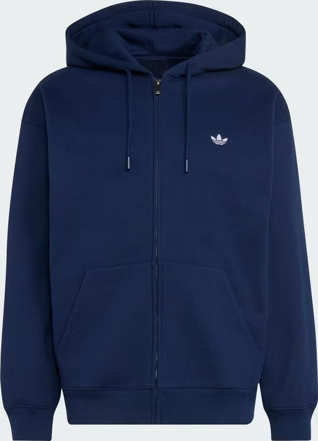 Adidas TREFOIL ESSENTIALS LOOSE HOODIE MET LANGE RITSSLUITING - Foto 4