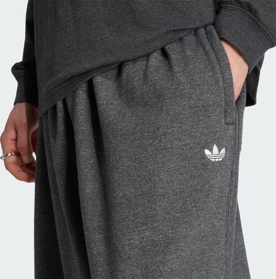 Adidas TREFOIL ESSENTIALS MELANGE BAGGY BROEK MET WIJDERE BOORDEN - Foto 2
