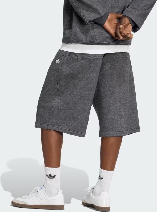 Adidas TREFOIL ESSENTIALS MELANGE FRENCH TERRY SHORT 14-INCH - Foto 4