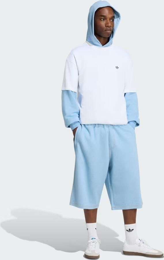 Adidas TREFOIL ESSENTIALS MELANGE FRENCH TERRY SHORT 14-INCH - Foto 5