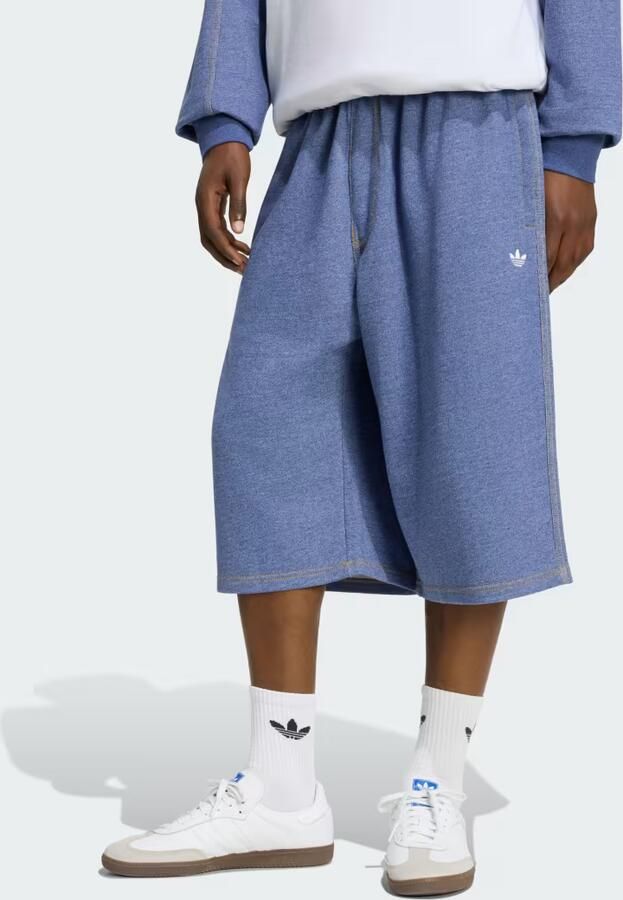 Adidas TREFOIL ESSENTIALS MELANGE FRENCH TERRY SHORT 14-INCH