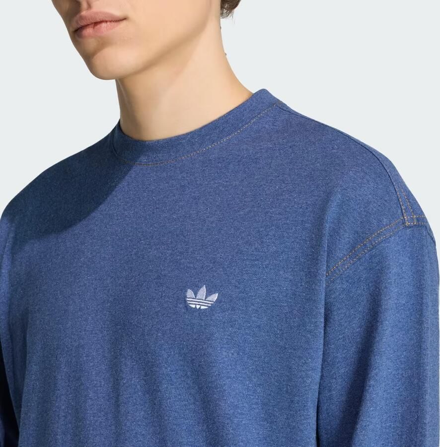 Adidas TREFOIL ESSENTIALS MELANGE LONGSLEEVE - Foto 2