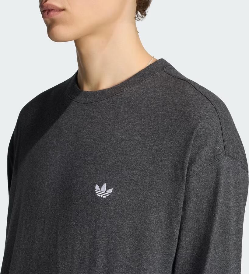 Adidas TREFOIL ESSENTIALS MELANGE LONGSLEEVE - Foto 2