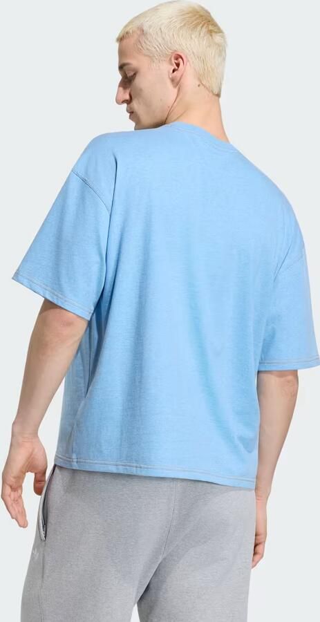 Adidas TREFOIL ESSENTIALS MELANGE LOOSE-FIT CROPPED T-SHIRT - Foto 5