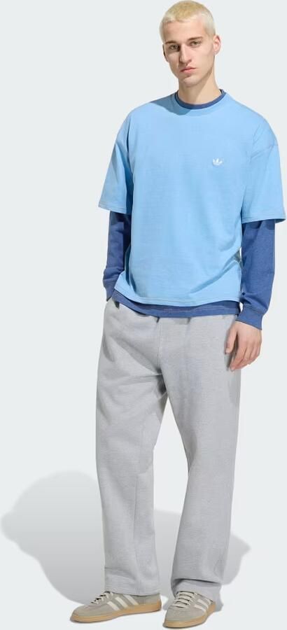 Adidas TREFOIL ESSENTIALS MELANGE LOOSE-FIT CROPPED T-SHIRT - Foto 6
