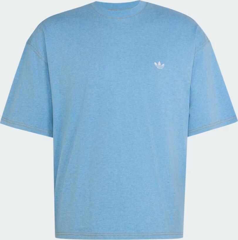 Adidas TREFOIL ESSENTIALS MELANGE LOOSE-FIT CROPPED T-SHIRT - Foto 3