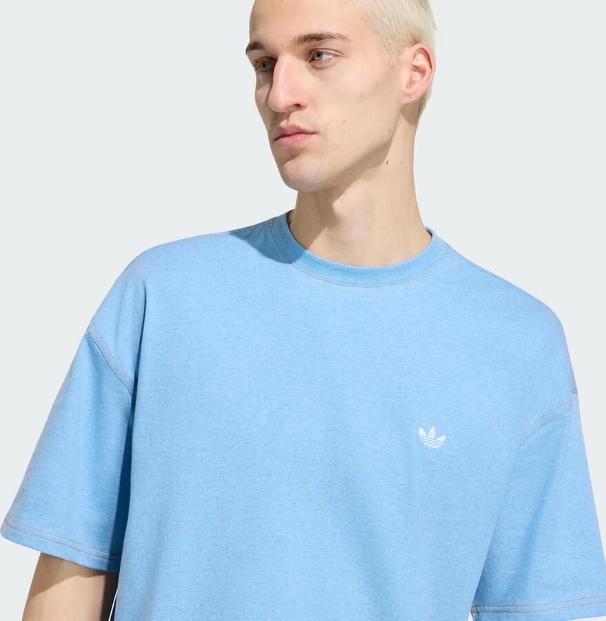 Adidas TREFOIL ESSENTIALS MELANGE LOOSE-FIT CROPPED T-SHIRT - Foto 2