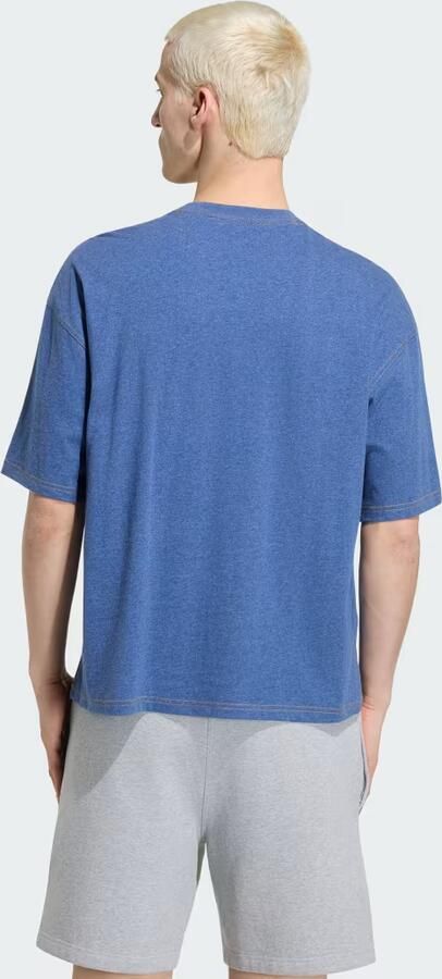 Adidas TREFOIL ESSENTIALS MELANGE LOOSE-FIT CROPPED T-SHIRT - Foto 6