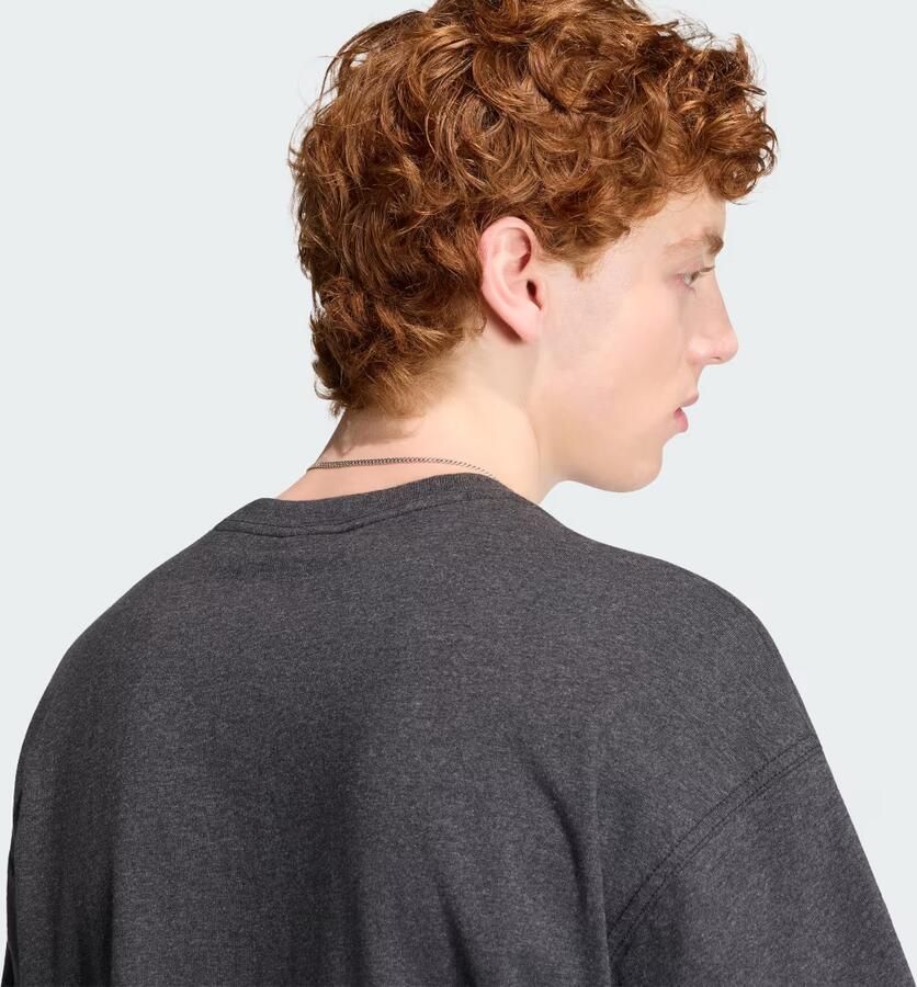 Adidas TREFOIL ESSENTIALS MELANGE LOOSE-FIT CROPPED T-SHIRT - Foto 3