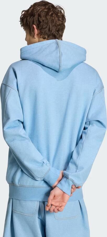 Adidas TREFOIL ESSENTIALS MELANGE LOOSE-FIT HOODIE - Foto 5