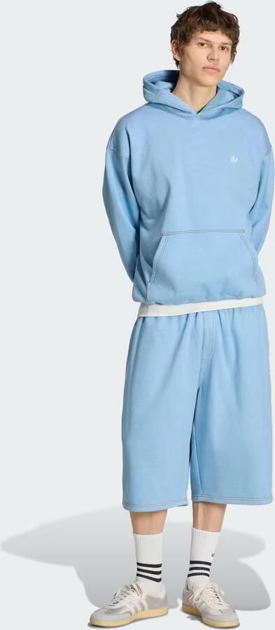 Adidas TREFOIL ESSENTIALS MELANGE LOOSE-FIT HOODIE - Foto 6