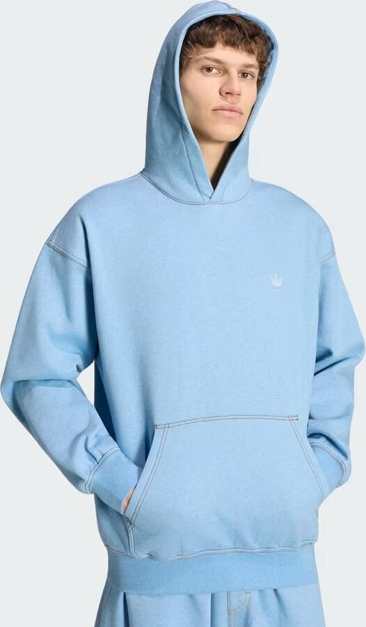 Adidas TREFOIL ESSENTIALS MELANGE LOOSE-FIT HOODIE - Foto 4