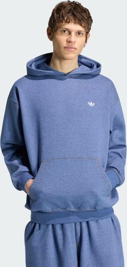 Adidas TREFOIL ESSENTIALS MELANGE LOOSE-FIT HOODIE