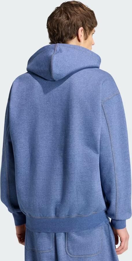 Adidas TREFOIL ESSENTIALS MELANGE LOOSE-FIT HOODIE - Foto 5