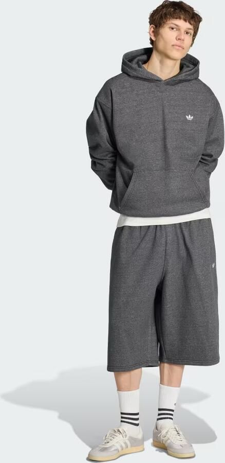 Adidas TREFOIL ESSENTIALS MELANGE LOOSE-FIT HOODIE - Foto 6