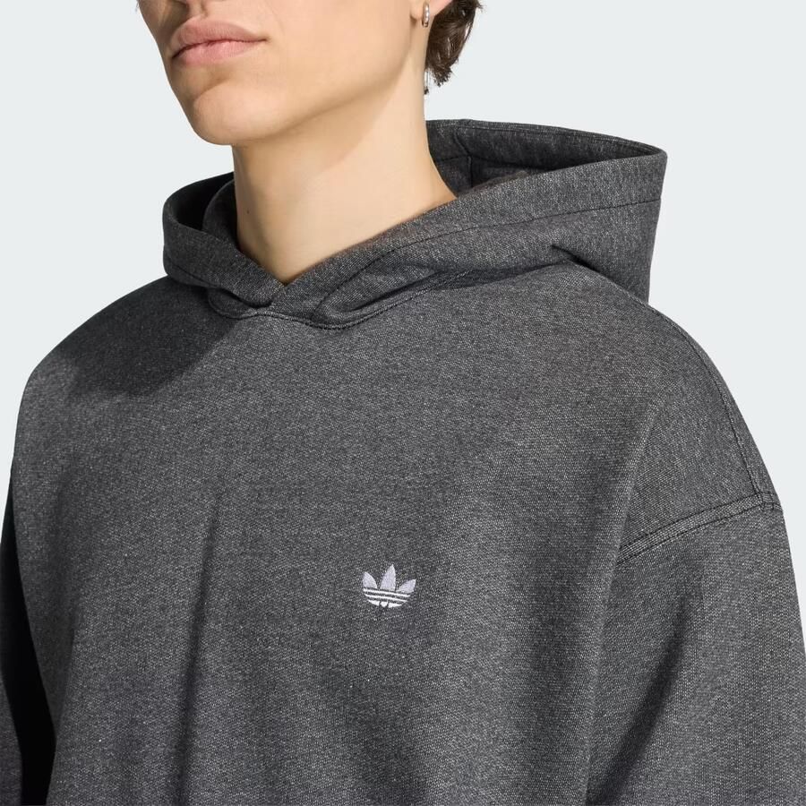 Adidas TREFOIL ESSENTIALS MELANGE LOOSE-FIT HOODIE - Foto 2