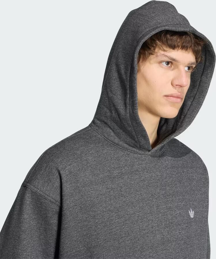 Adidas TREFOIL ESSENTIALS MELANGE LOOSE-FIT HOODIE - Foto 3