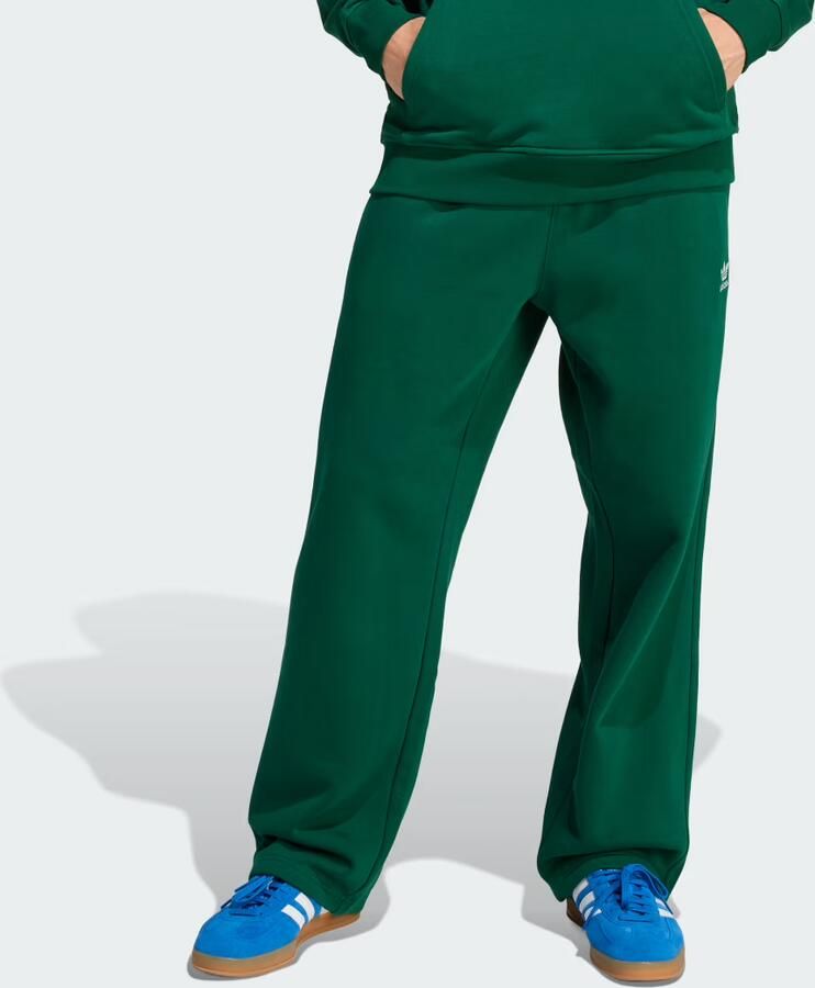 Adidas Originals Wide leg sweatbroek met elastische band