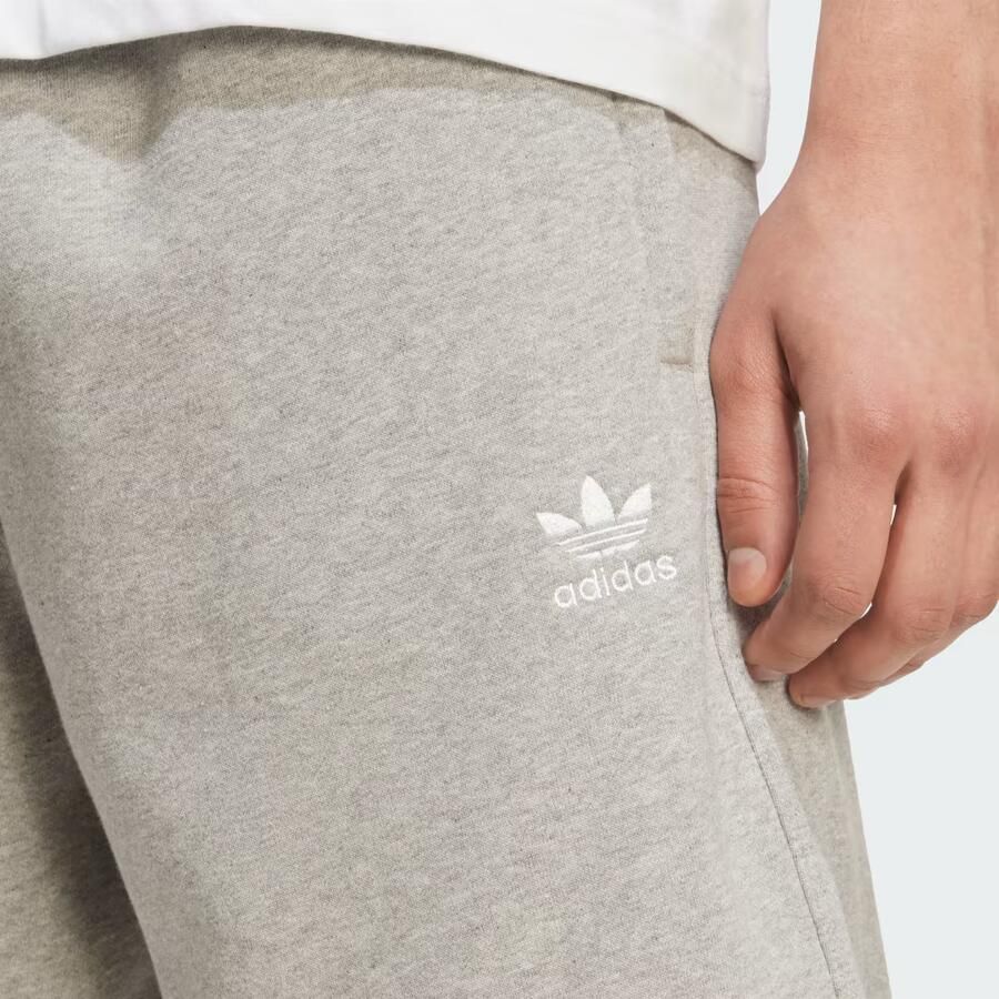 Adidas Originals Trefoil Essential Long Shorts Grijs- Heren Grijs - Foto 2