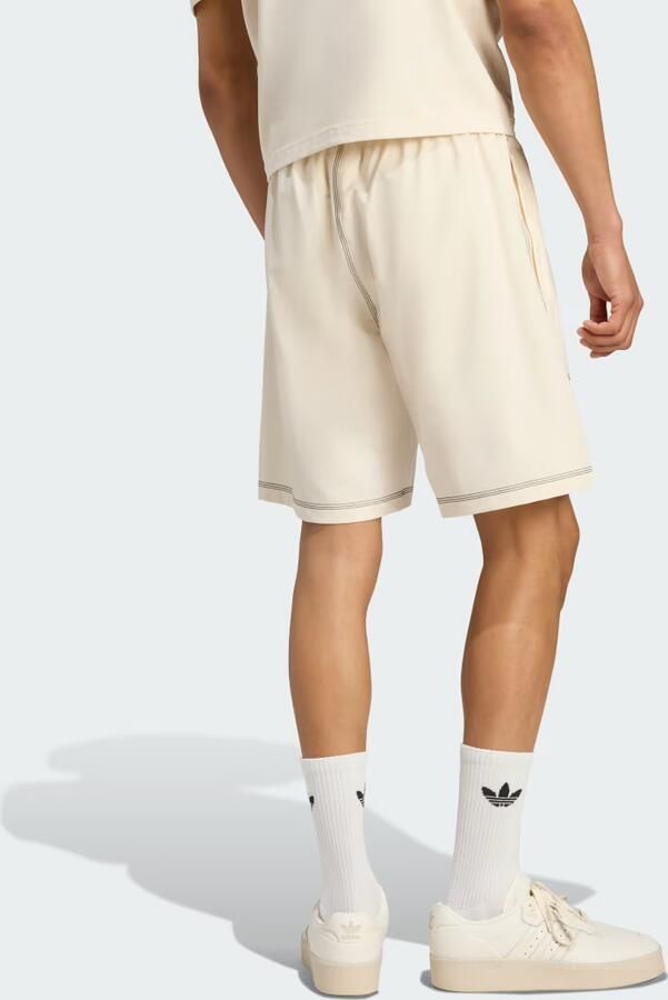 Adidas Originals Korte regular fit broek met labelstitching - Foto 4