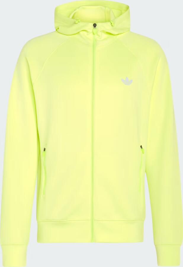 Adidas TREFOIL ESSENTIALS SPACER HOODIE MET LANGE RITSSLUITING - Foto 4