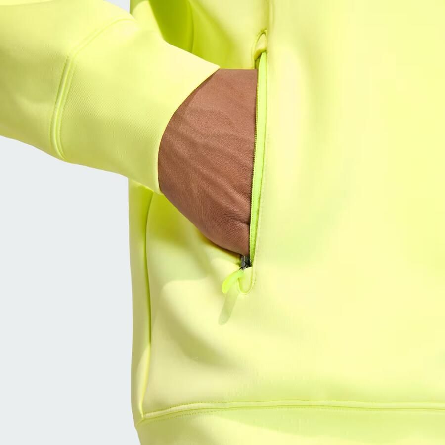 Adidas TREFOIL ESSENTIALS SPACER HOODIE MET LANGE RITSSLUITING - Foto 2
