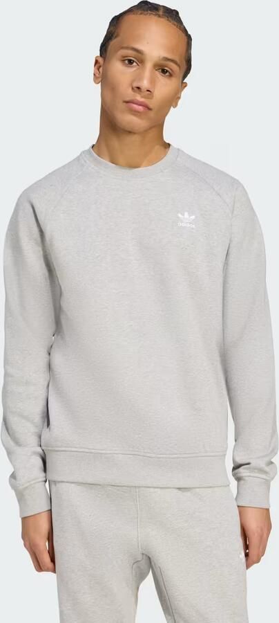 Adidas Originals Trefoil Essential Crew Sweatshirt Grijs- Heren Grijs - Foto 7