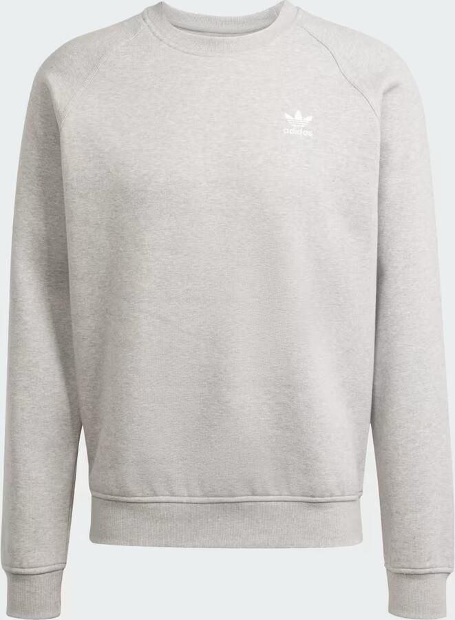 Adidas Originals Trefoil Essential Crew Sweatshirt Grijs- Heren Grijs - Foto 3