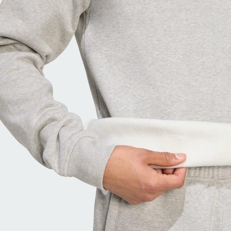 Adidas Originals Trefoil Essential Crew Sweatshirt Grijs- Heren Grijs