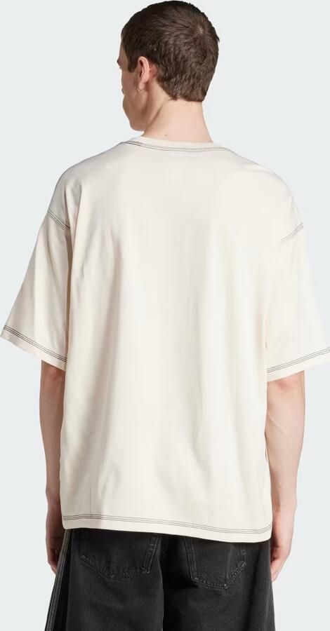 Adidas Originals T-shirt met labelstitching en ronde hals - Foto 4